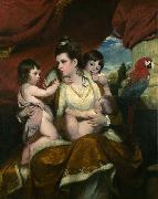 Sir Joshua Reynolds Portrait of Lady Cockburn and her three oldest sons oil on canvas